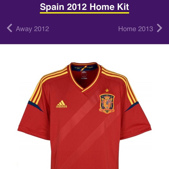 ⚽️Ladies 2012 Spain National Team Home Jersey M - Picture 15 of 15